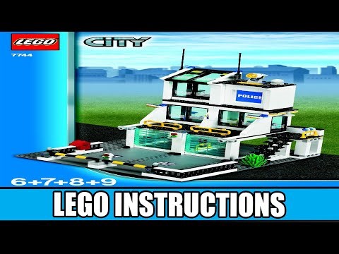 LEGO Instructions | City | 7744 | Police Headquarters (Book 4)
