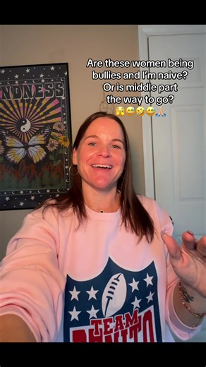 Also. If anyone wants to collab and help me fix my eyebrows or eyelashes…..let me know 😭😩🤣🙏🏼 #middlepart #middleparthairstyle #newhair #newhairstyle #advicetok