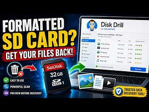 How To Recover Formatted SD Card With Disk Drill