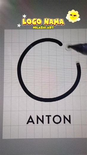 Inspirasi Desain Logo Simple dari Nama "ANTON" #logo #logodesigninspiration #logodesign #logonama