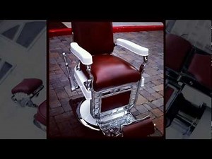 1920's Theo A. Koch Barber Chair Restoration