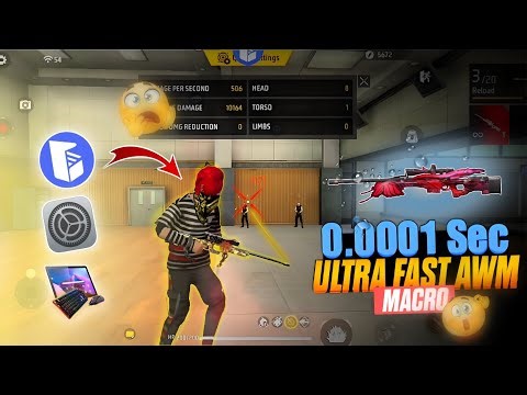 GG Mouse Pro Use Macro Without Premium 😲 | Use Sniper Macro Like PC 😱 GG Mouse Pro