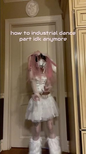 Industrial Dance Tutorial☣️💗 #industrialdance #cybergothdance