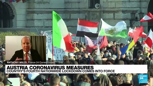 Coronavirus pandemic: Austria enters fourth nationwide lockdown