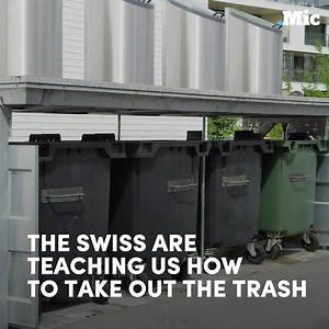 151K views · 1.4K reactions | This Swiss-made trash can teach the...