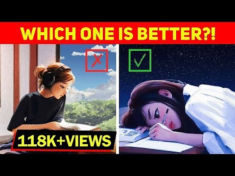 Difference between Day and Night Studying | When is the Best Time to Study? | Education