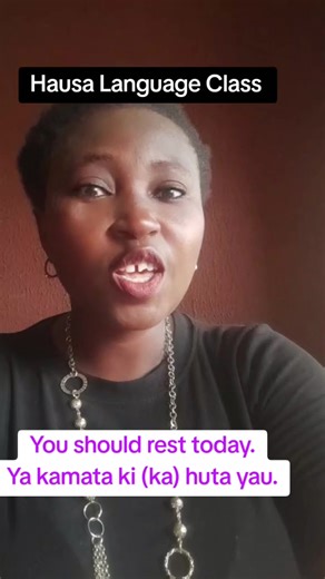 Learn Basic Phrases in Hausa Language