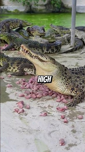 Crocodiles Can Climb Trees?! Watch Out Above!#CrocodileFacts #Wildlife#NatureIn60#TreeClimbingCroc