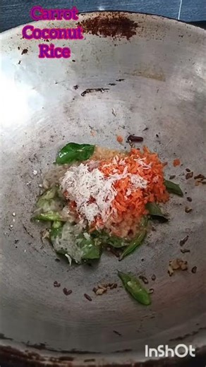 Mon-Sat | Lunch box recipes 2 | carrot 🥕 rice 🍚 #ytshorts #carrotrice