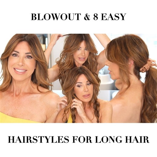 Ready for some fresh long hair inspiration? After a major hair transformation — from short blonde to long brunette hair — I'm styling my new long hair on camera for the very first time! I’m showing you 8 easy hairstyles for long hair that are simple, stylish, and perfect for everyday wear. Whether you're looking for quick hairstyles for long hair, blowout tips, or just want to see some fun new looks, this video has you covered. It’s one of my first times working with long hair extensions, and I’