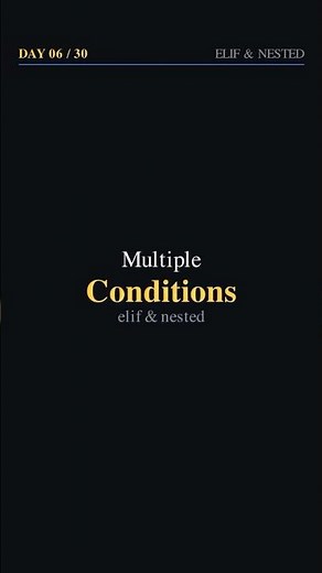 Multiple Conditions in Python 🐍 | if, elif, else & Logical Operators | Python Tutorial 👨‍🏫📓