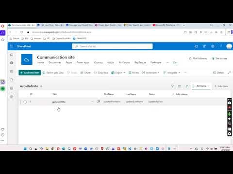 Lesson176 - Infinite Loop use Status Column - Power Automate 1000 Videos