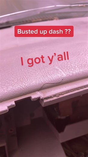How to fix y’all’s busted up dashes #coupleprojects #obsk1500 #chevytrucks #dashboard #fypシ @lullabybabbie #lmctruck www.lmctruck.com