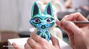 New custom in progress ! I will put an octopus on its head 🙂 🎨 Artist : @mpgautheron 🎥 Video : @mpgautheron 💎 Designer toy : @dimooworld 🔗 Collaboration : private commission 🎵 music : Dexter Britain | MP Gautheron