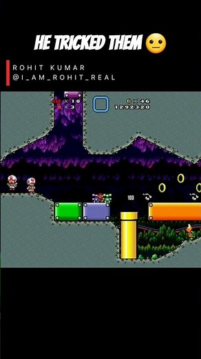 Bro Fooled Everyone in Super Mario Bros X2 #alightmotion #nintendo #supermario #trending #viral