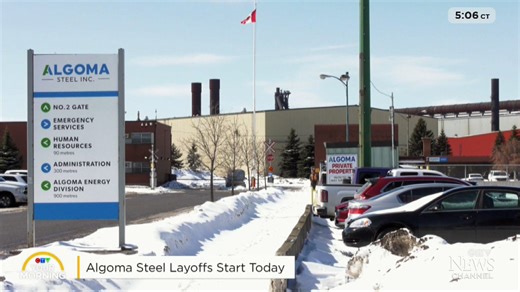 Hundreds to be laid off as Algoma Steel cuts begin