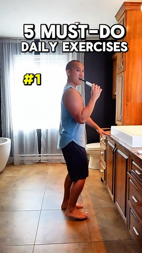 Brushing your teeth is already part of your routine, why not turn it into a quick way to build strength and balance? Try adding simple moves like heel raises, side steps, or gentle hamstring curls while you brush. These small movements wake up your muscles, improve circulation, and help with stability, making standing and walking feel easier over time. No extra workouts, no extra time, just a small habit that adds up. If exercise feels overwhelming, this is a great place to start. Two minutes, t