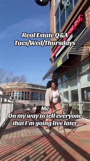 POV: Me running on one good leg because this info CANNOT wait 🏃🏽‍♀️🦵🏽💨 I may be limping… but I’m STILL pulling up to tell y’all this 🗣️👇🏽 I’m going LIVE for Real Estate Q&A 📆 Tuesdays, Wednesdays & Thursdays 📍 Right here on TikTok Buying? Selling? Just nosy about the market? 👀🏡 Pull up, ask the questions Google can’t answer, and get real-time answers with zero fluff and zero judgment 💅🏽 💥 Follow me so you don’t miss the lives 💥 Drop your questions in the comments 💥 Share this wi