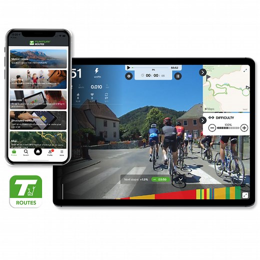Tunturi Routes | Explore the world from home | Cardio Fitness App