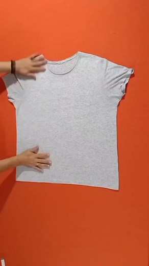 11K views · 134 reactions | How to quickly and easily transform a t-shirt into stylish shorts #sewing #recycling #upcycling #fashion #design | Sewing School | Facebook