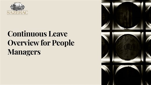 Leave of Absence Process for People Managers