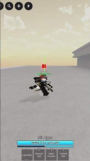 Easy Gojo combo for starters #jujutsushenanigans #roblox #jujutsukaisen #jjk #jjs #anime