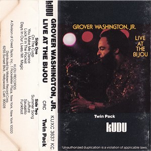 Grover Washington, Jr. - Live At The Bijou
