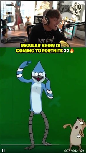 Regular Show is coming to Fortnite 👀🔥