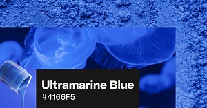 Ultramarine blue: Color codes, color palettes, and uses