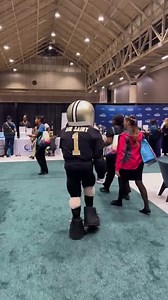 Who Dat?! The @saints Cheer Krewe and Sir Saint came marching into #MagnetPTECon to write @namisoutheastlouisiana notes and play with puppies at the Puppy Playpen sponsored by @luriechildrens.  | American Nurses Association | Facebook