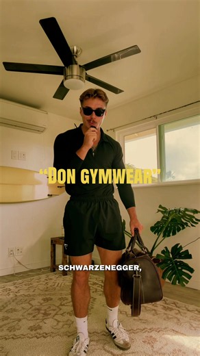 How a don dresses for the gym #classystyle #mensfashiontips #oldmoneyaesthetic #oldmoneyoutfits #menshaircut
