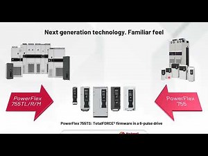 Webinar: Nuevo variador Powerflex 755TS con tecnología TotalFORCE