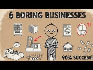 6 BORING BUSINESSES THAT ALWAYS MAKE MILLIONAIRES 90% SUCCESS RATE