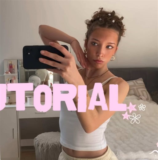 Stylish Messy Bun Tutorial for Curly Hair