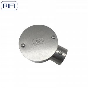 [Hot Item] Electrical Metallic Tubing EMT Circular Conduit Aluminum Junction Box Terminal 1way