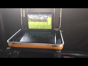 Golf inflatable simulation enclosure with GC Quad and JCVideo setup