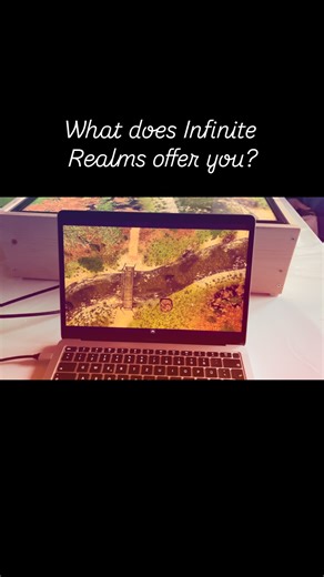 What does Infinite Realms actually offer you? 樂 - Dynamic battlemaps - Day and night cycle ☀️ - Weather effects ️ - Customizable grid - Fog of war - Tokens - Sounds  - And so much more! ✨ So what are you waiting for? Try Infinite Realms for free and immerse yourself in the new world of enhanced tabletop gaming❗️ #ttrpg #dnd #tabletoprpg #dungeonmaster #infiniterealms | Infinite Realms | Facebook