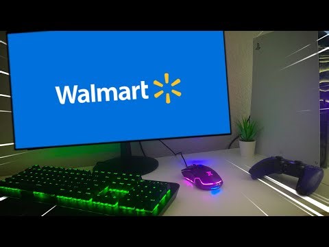 I built a CHEAP Walmart Gaming Setup!😱