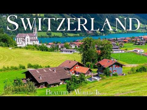 Into the Heart of Switzerland 4K - Alps, Lakes and Hidden Paradise Views