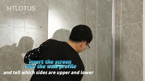 Watch Installation video of bathtub screen on Amazon Live