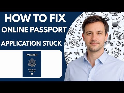 How to fix online passport application stuck Full Guide 2026