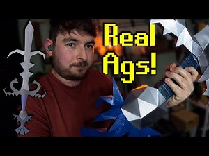 Making a REAL Armadyl Godsword! - IRL - RuneScape