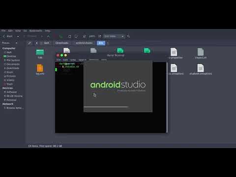 How to install Android Studio on Parrot Linux || Procodist