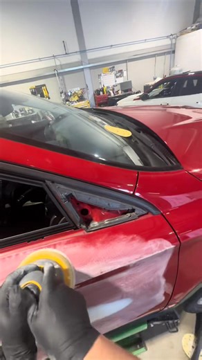 Deep scratch repair and paint on this Mercedes side #carpainting #scratch #reel #paint #repair #mercedes | Tonell Rucker