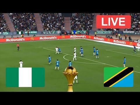 🔴EN DIRECT : Nigeria vs Tanzanie | Match en direct aujourd'hui Coupe d'Afrique des Nations Simulatio
