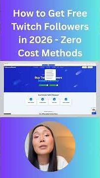 How to Get Free Twitch Followers in 2026 – Zero Cost Methods