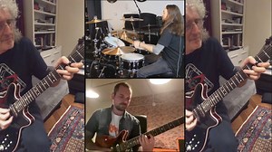 Hammer to Fall with Brian May - isolation jam - full band | Ingenieros de Audio - audio engineer