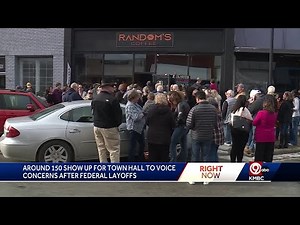 Town hall with U.S. Rep. Mark Alford turns into somewhat of a shouting match over federal job cuts