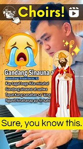 Intro pa lang, knows na. #choir | Sir Kenji