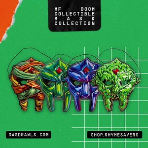 94K views · 308 reactions | COLLECTIBLE MASKS. LIMITED EDITION. COLLECTOR BOX NUMBERED WITH GOLD FOIL STAMP. BUNDLE TO SAVE. | MF DOOM | Facebook